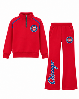 Cubs Quater Zip Set