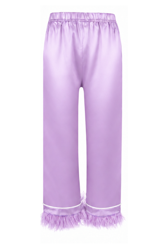 Lavender Feather Silky Set