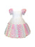 3D Daisy Puffy Sleeve Dress