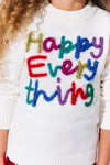 Happy Everything Tinsel Sweater