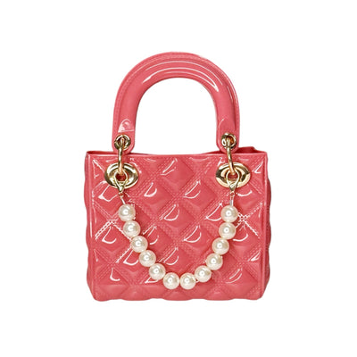 Pearl Quilted Jelly Purse