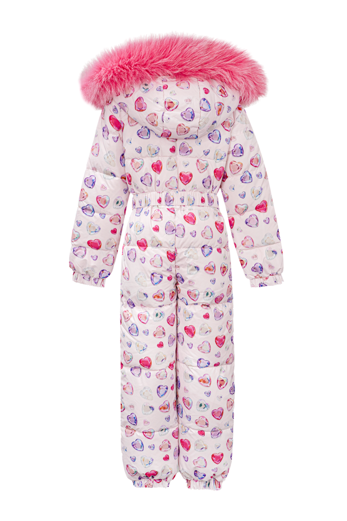 Diamond Hearts Snowsuit