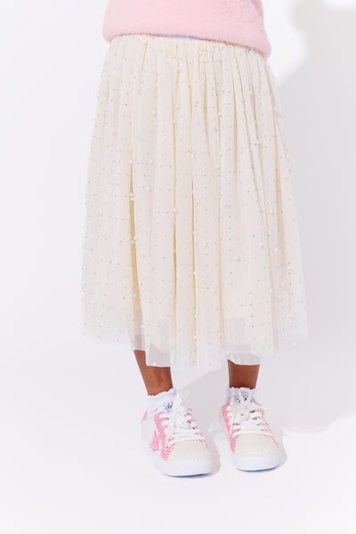 Diamond’s and Pearls Midi Skirt