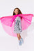 Hot Pink Crystal Cape