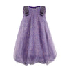 Purple Shimmer Bow Dress