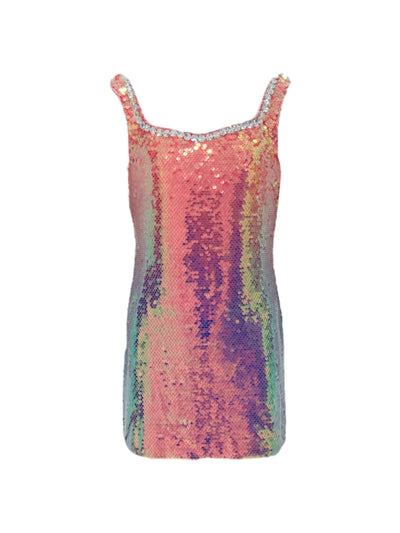 Sunset Ombre Shimmer Dress