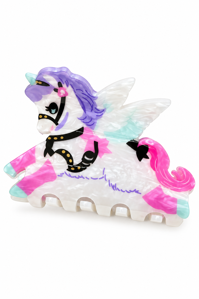 Cute Pegasus Claw Clip