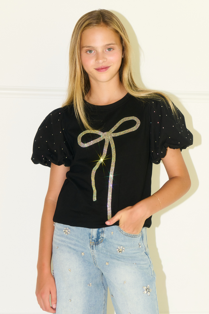 Sparkle Bow Princess Tee