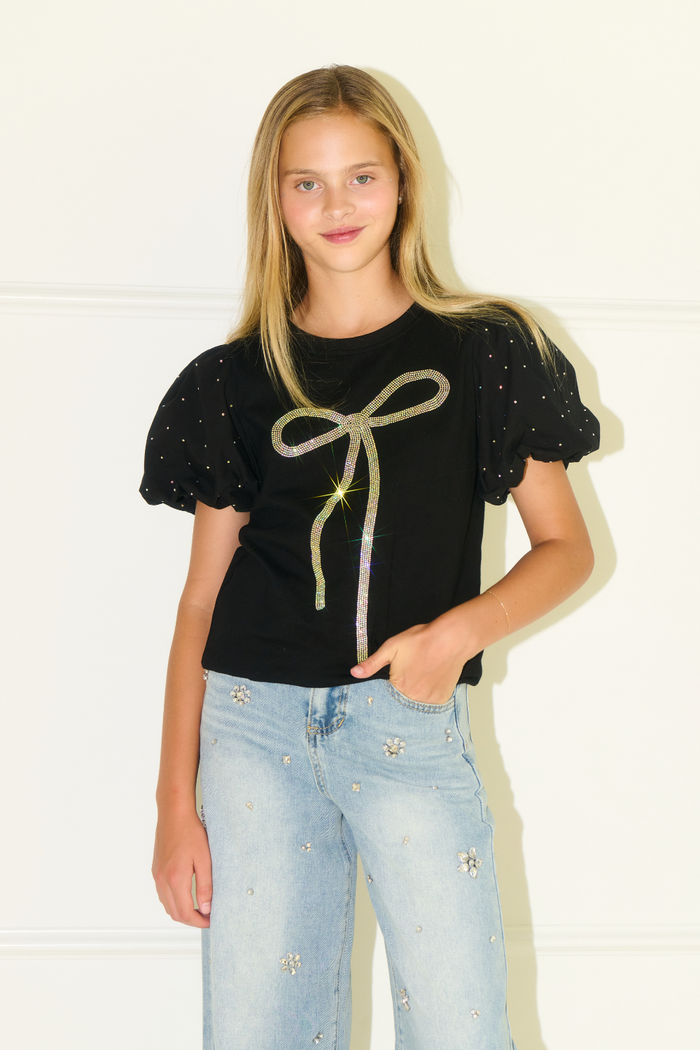 Crystal Flower Jeans