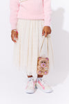 Diamond’s and Pearls Midi Skirt