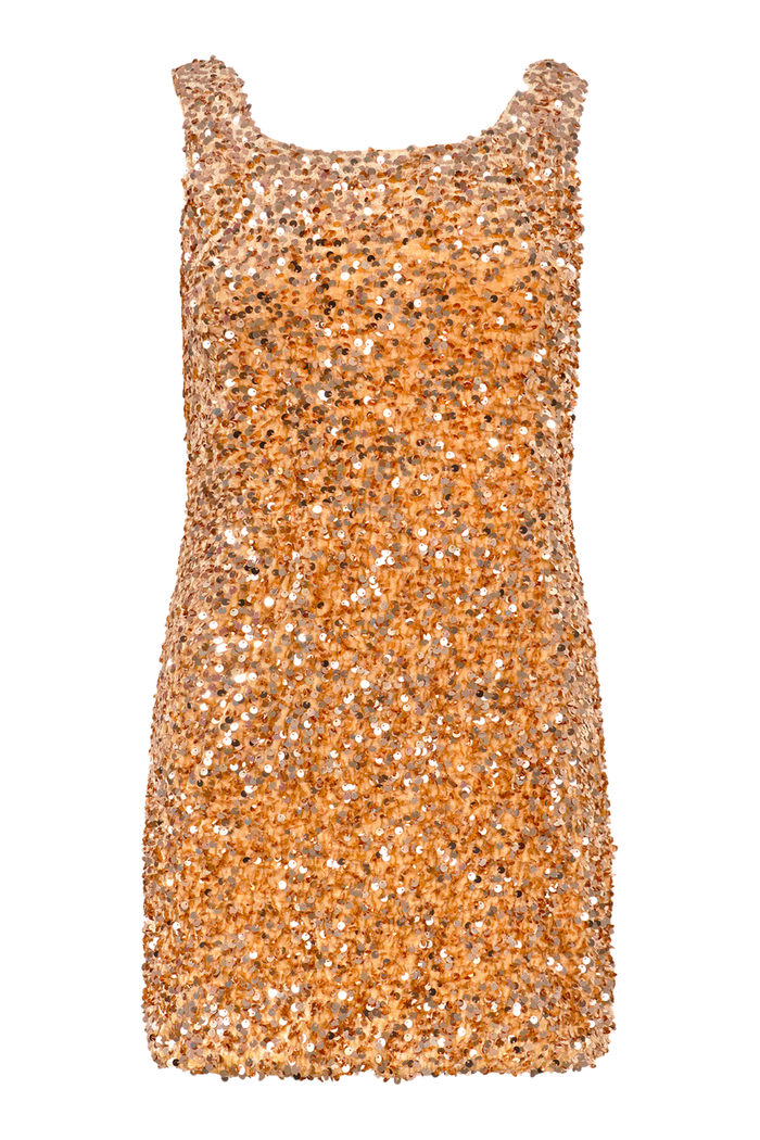 Golden Hour Shimmer Dress