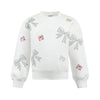 Crystal Bows Sweatshirt