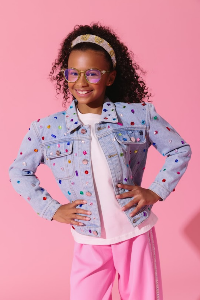 Bejeweled Denim Jacket
