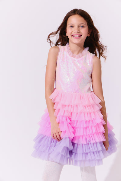 Dreamy Ombre Tulle Dress