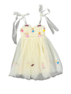 Patch Tulle Dress