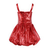 Ruby Sequin Bubble Dress