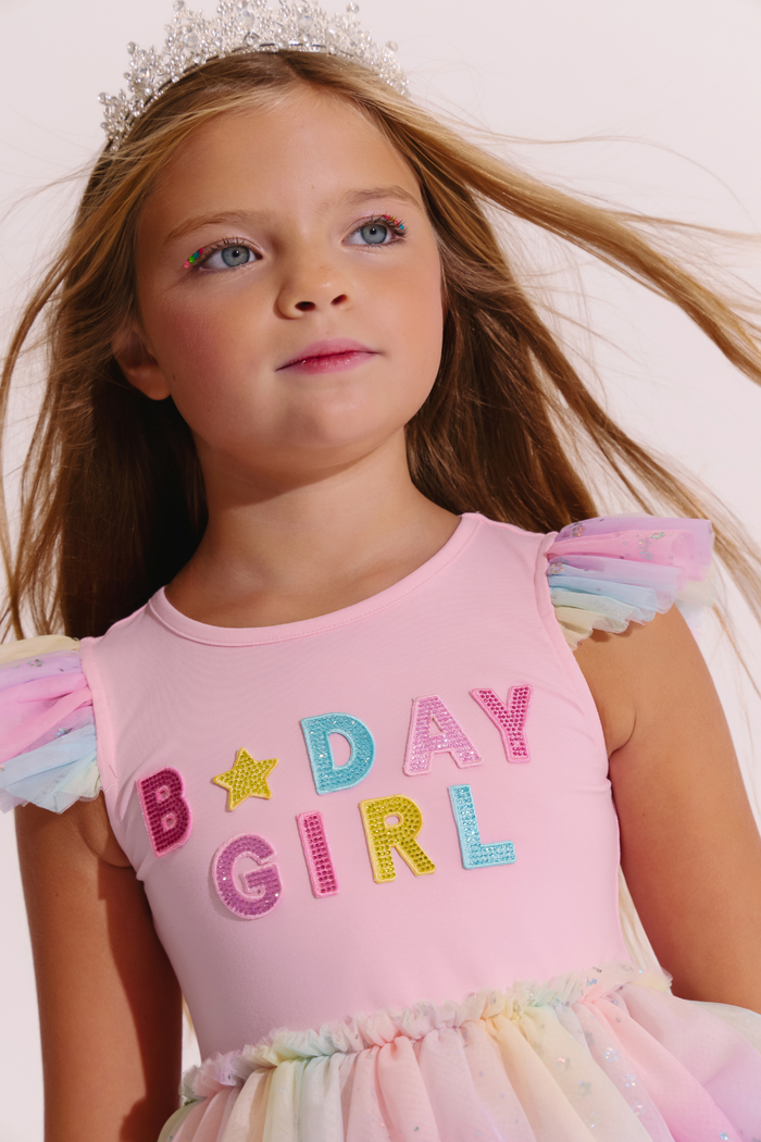 Birthday Girl Ombre Dress