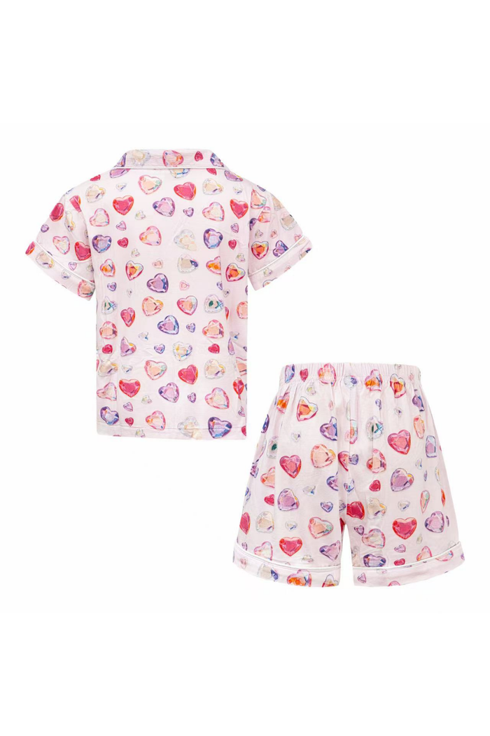 Diamond Hearts Soft Short Set
