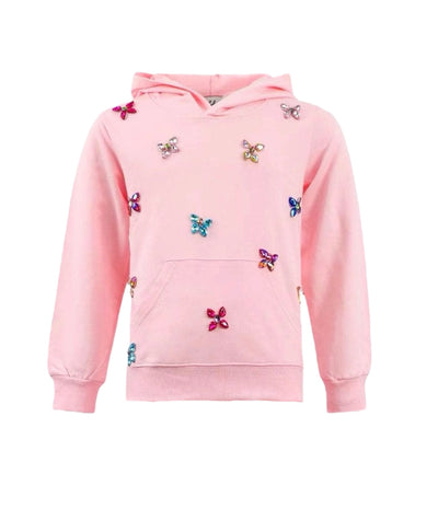 Pinkie Butterfly Gem Hoodie