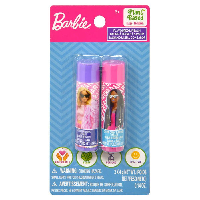 Barbie 2 Lip Balm 2pk on Card