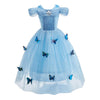 Azure Butterfly Princess Costume