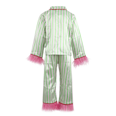 Women's Glinda Stripe Silky Set