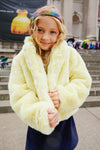 Little Miss Sunshine Faux Fur Jacket