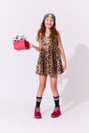 Sequin Leopard Bubble Dress