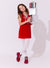 Red Velvet Bow Princess Dress