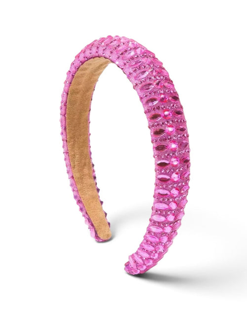 Pinky Sparkle Gem Headband