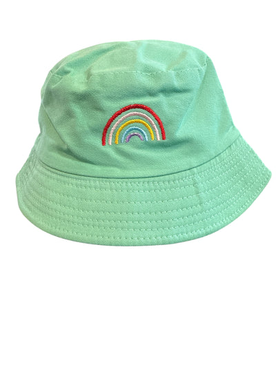 Rainbow Bucket Hat Reversible