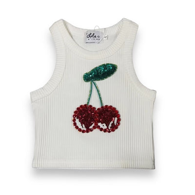 Beaded Gem Cherry Tank