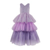 Lavender Shimmer Tulle Party Dress