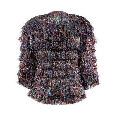 Party Rainbow Tinsel Jacket