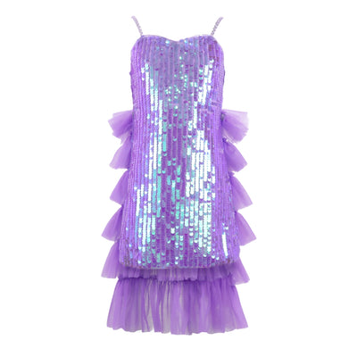 Lavender Paillette Dress