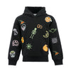 Glow Patched Halloween Hoodie