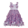 3D Lavender Flower Dress