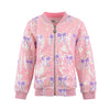 Lavender Bow Sequin Bomber