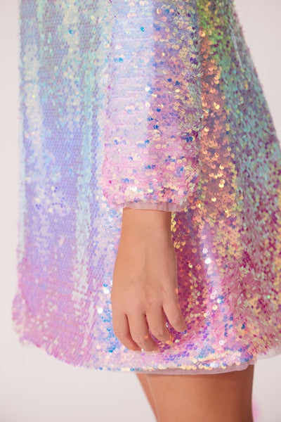 Sequin Ombre Party Dress