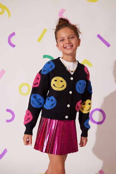 Happy Emoji Cardigan