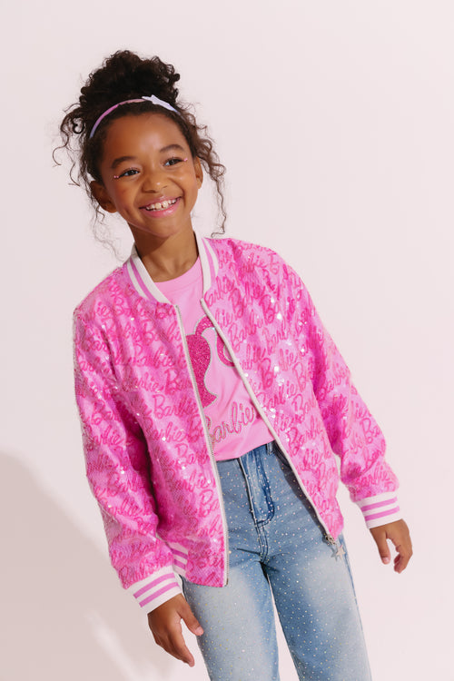 Barbie™ Sequin Icon Bomber