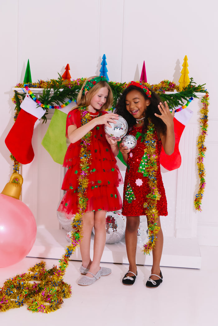 Christmas Wishes Tier Dress