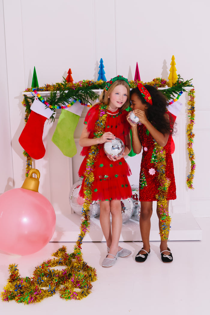 Christmas Wishes Tier Dress