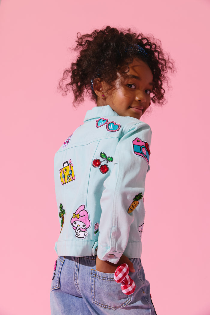 Hello Kitty® And Friends Happy Patch Denim Jacket