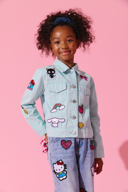 Hello Kitty® And Friends Happy Patch Denim Jacket