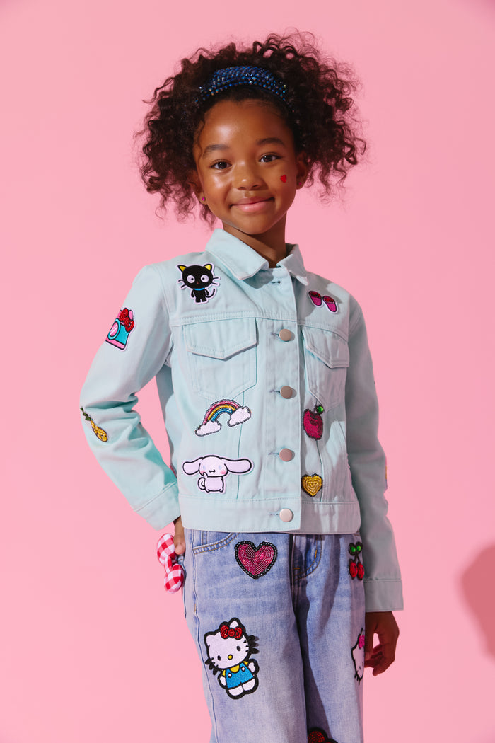 Hello Kitty® And Friends Happy Patch Denim Jacket