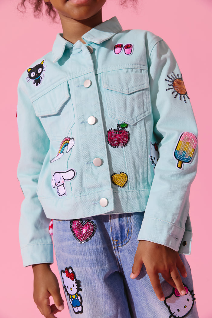 Hello Kitty® And Friends Happy Patch Denim Jacket