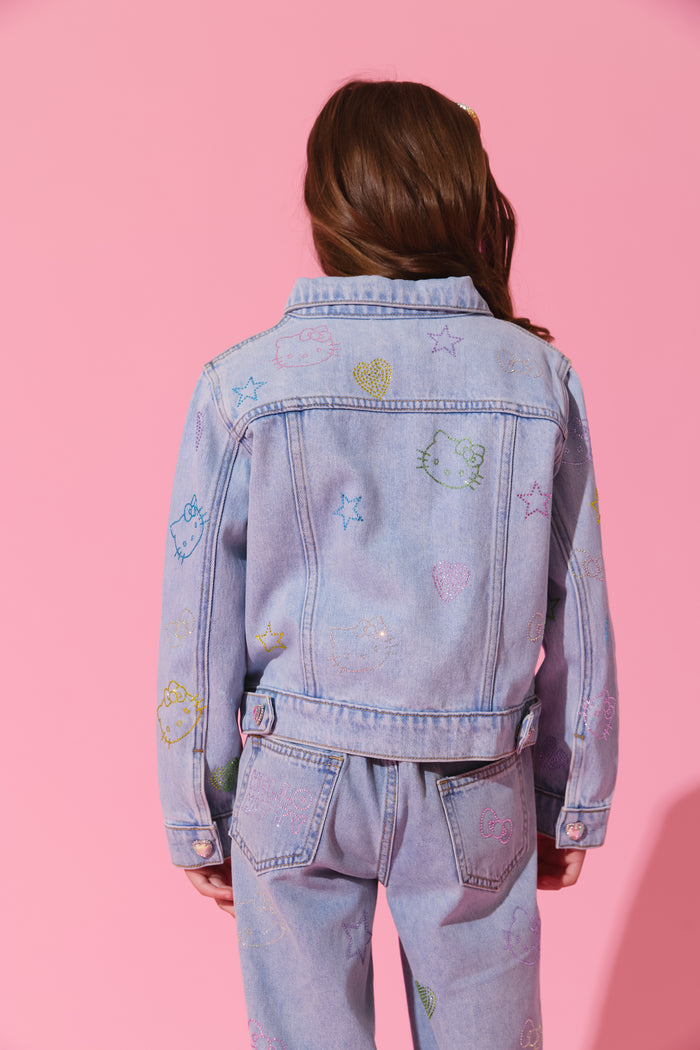 Hello Kitty® Crystal Denim Jacket