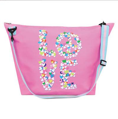 Peace and Love Weekender Bag