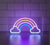 Acrylic frame Desk top/ Wall neon sign - Rainbow